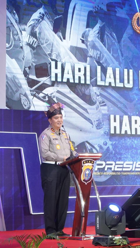 Peringati Hari Lalu Lintas dan HUT Polwan, Ini Pesan Kapolda Riau