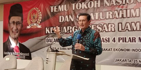 Fadel Muhammad Dinilai Layak Melanjutkan Kembali Sebagai Pimpinan MPR