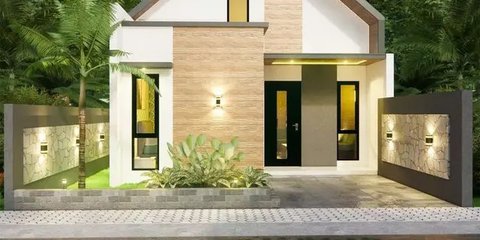 7 Ide Desain Rumah Tanpa Pagar, Buat Tampak Depan Hunian Tetap Menarik dan Estetik