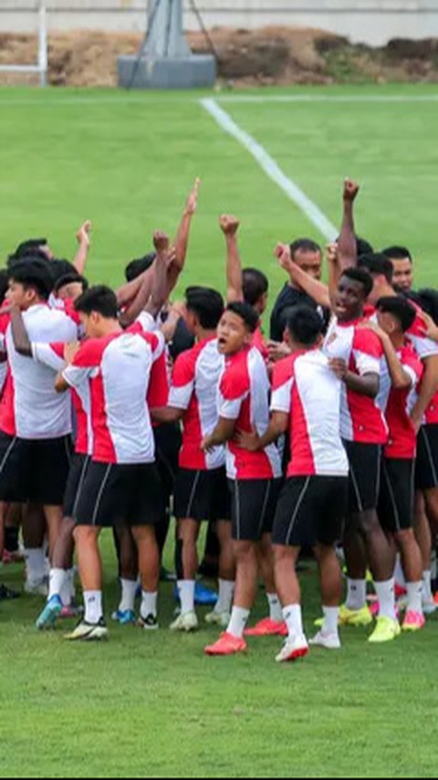 FOTO: Semangat Timnas Indonesia U-20 Matangkan Persiapan Jelang Kualifikasi Piala Asia U-20 2025