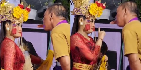 Penari Cantik Tolak Halus Disawer Lewat Mulut oleh Bapak-Bapak, Netizen Geram Kelakuan Penyawer