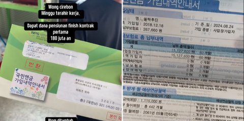 Habis Kontrak Kerja, Momen Pria TKI Korea Dapat Uang Pensiunan hingga Ratusan Juta Ini Viral