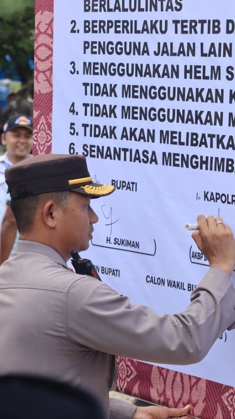 Polres Rohul-KPU Gelar Deklarasi Pilkada Damai & Kampanye Berkeselamatan 2024