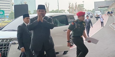 Prabowo Hari Ini Hadiri Rapat Terakhir Bersama Komisi I DPR RI