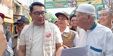 Ridwan Kamil Kampanye di Pancoran: Alhamdulillah Responsnya Baik