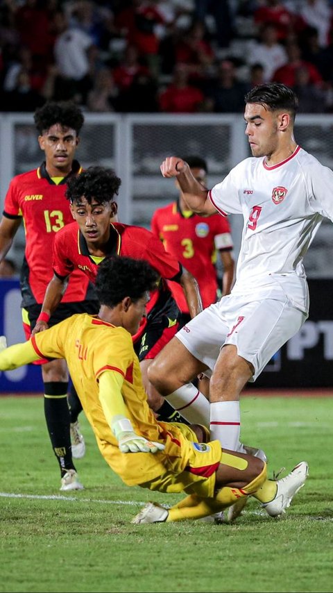 FOTO: Momen Timnas Indonesia U-20 Tundukkan Timor Leste 3-1 di Kualifikasi Piala Asia U-20 2025