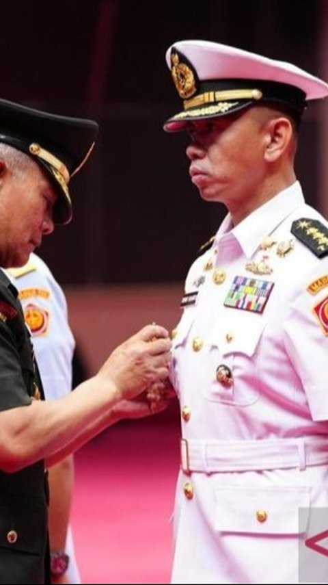 Jabat Kapuskersin TNI, Donny Suharto Pecah Bintang jadi Laksamana Pertama