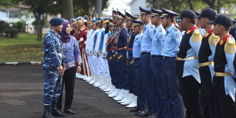 Gelar Lomba Baris-berbaris, Lanud Husein Sastranegara Pupuk Disiplin Siswa SLTP & SLTA