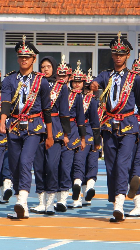 Gelar Lomba Baris-berbaris, Lanud Husein Sastranegara Pupuk Disiplin Siswa SLTP & SLTA