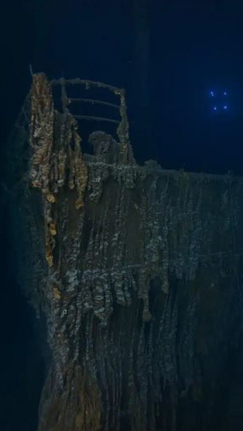 Kondisi Terkini Bangkai Kapal Titanic Terungkap dari Foto Ini, Mulai Hancur Secara Perlahan