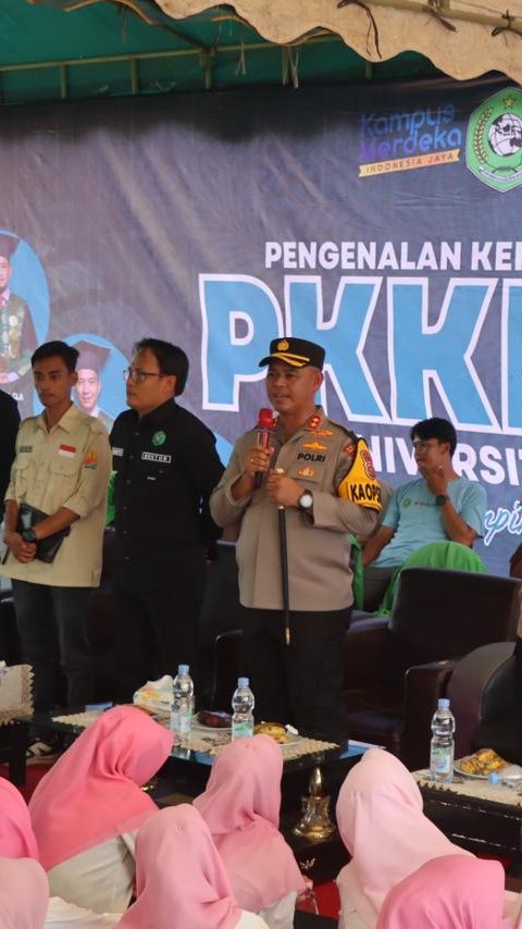 Kapolres Rohul Ajak Mahasiswa UPP Aktif Jaga Kamtibmas saat Pilkada