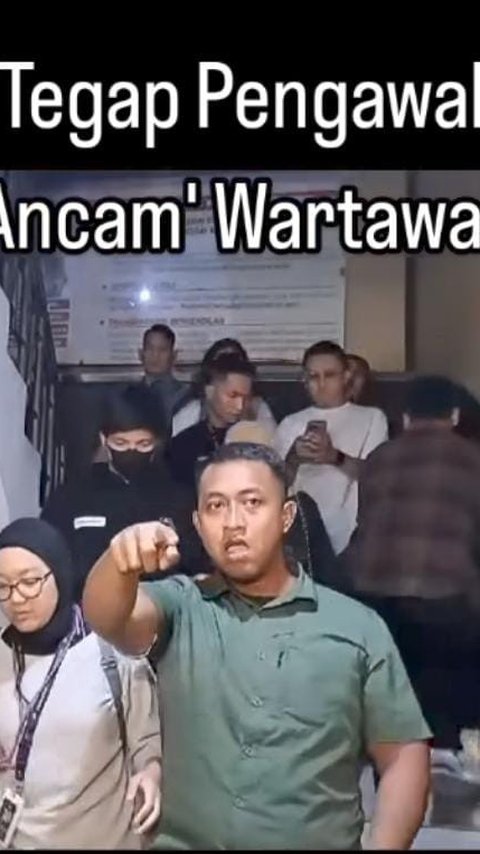 Bodyguard Atta Halilintar-Aurel Hermansyah Ancam Culik Wartawan di Polres Jaksel, Berbadan Tegap & Potongan Cepak