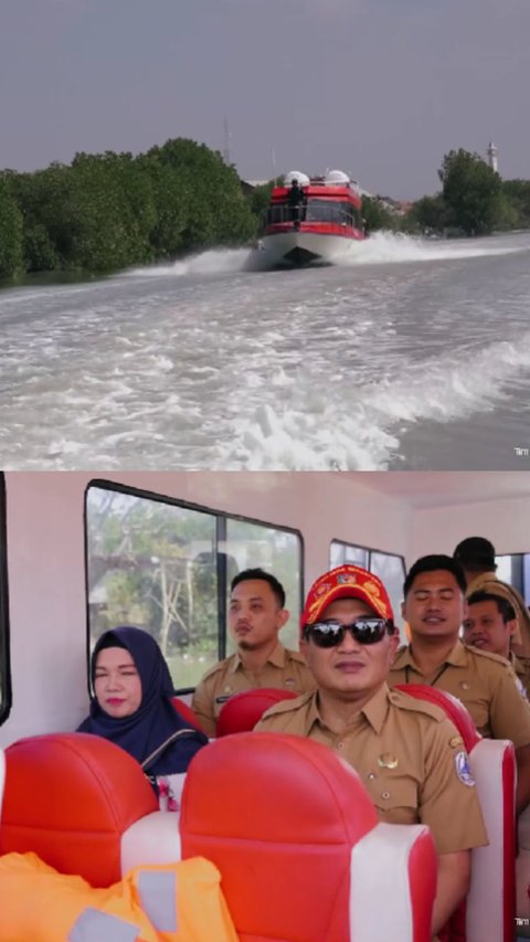 Potret Canggih Kapal Cepat Khusus Guru dan Nakes di Pulau Terpencil Sampang, Awalnya Tempuh 1,5 Jam Kini Hanya 15 Menit