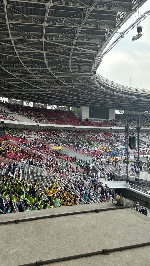 Kondisi Terkini Stadion GBK: Misa Akbar Paus Fransiskus Selesai, Umat Katolik Bubarkan Diri