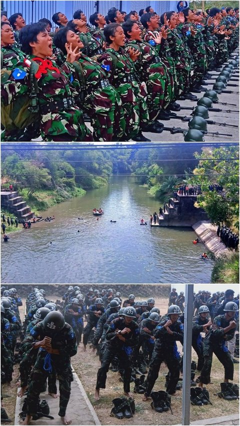 FOTO: Menengok Latihan Calon Prajurit TNI AU di Skadik Lanud Adi Soemarmo: Dari Nyebur ke Sungai sampai Diajari Ilmu AI