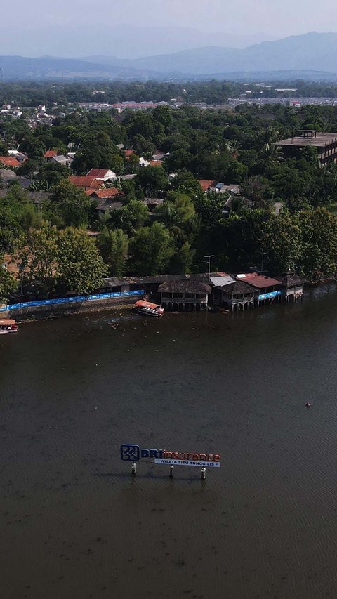 FOTO: Menikmati Wisata Murah Meriah di Situ Tunggilis Bogor