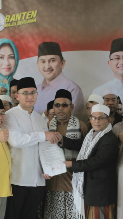 Ulama dan Tokoh Agama Banten Deklarasi Dukung Paket Airin dan Andika di Pilkada 2024