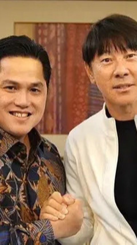 Blak-blakan Erick Thohir Ungkap Hubungannya dengan Shin Tae-Yong Pasca Dipecat