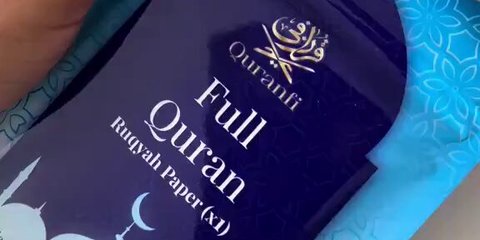 Perusahaan Belanda Jual Kertas Berisi Ayat Alquran untuk Diminum Sebagai Obat Ruqyah