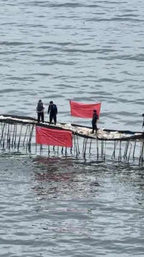 Pagar di Laut Banten Sepanjang 30,1 Kilometer, untuk Reklamasi?