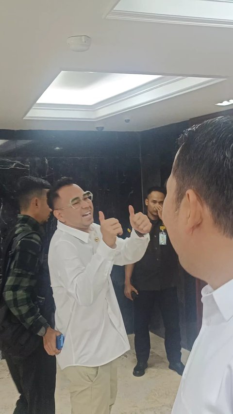 Raffi Ahmad Sambangi Gedung DPR RI Usai Viral Patwal Mobil Dinasnya Arogan ke Sopir Taksi