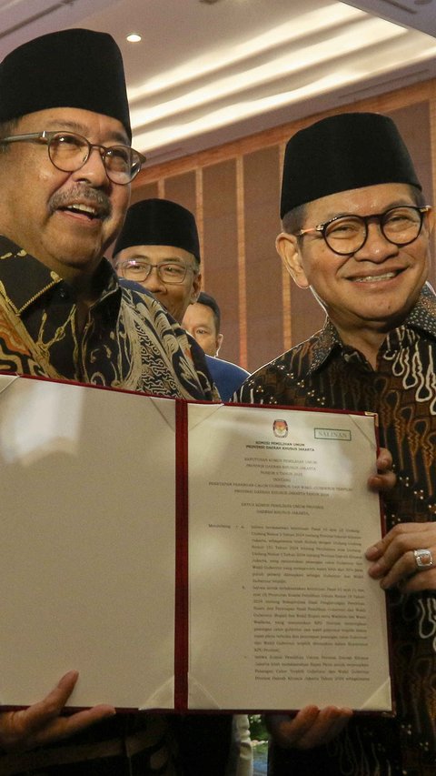 DPRD Tetapkan Pramono-Rano Karno Jadi Gubernur dan Wagub Jakarta, Kapan Pelantikan?