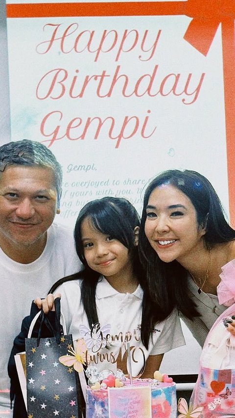 6 Momen Gading Marten dan Gisella Anastasia Rayakan Ultah ke-10 Gempita, Kompak Penuh Makna