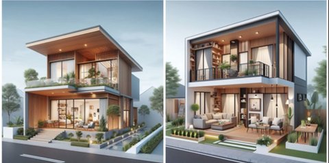 7 Inspirasi Desain Rumah Minimalis 2 Lantai 6x12 yang Fungsional dan Estetik
