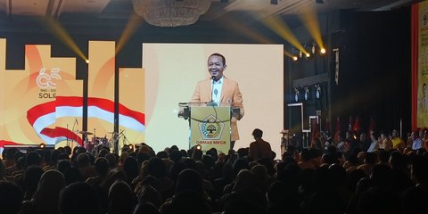 Bahlil Ungkap Pesan Khusus Gibran Meski Batal Hadir di HUT MKGR