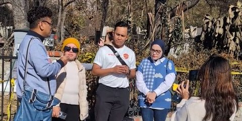 Uya Kuya Ditegur Gara-gara Buat Konten di Area Kebakaran LA, Cinta Kuya Minta Maaf & Akui Sudah Izin Polisi