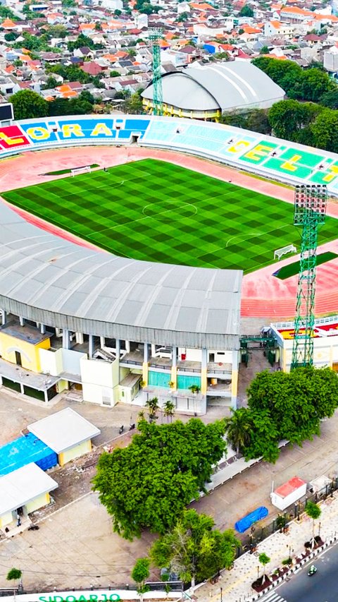 Potret Mewah Stadion Gelora Delta Sidoarjo yang Sudah Berstandar FIFA