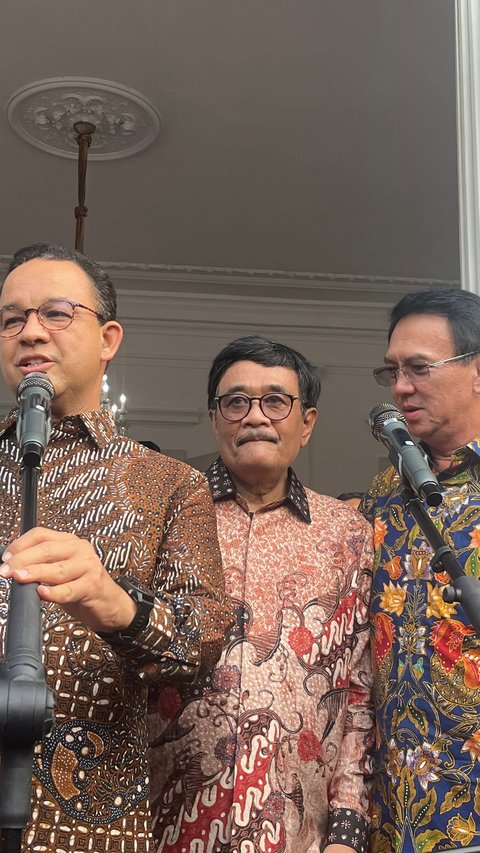 VIDEO: Momen Anies & Ahok Mesra Rangkulan Ngobrol di Balaikota, Siap-Siap 