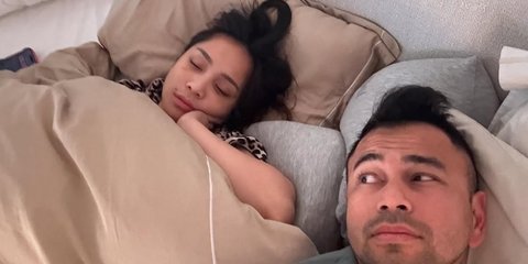 Raffi Iseng Ahmad Posting Foto Istrinya Lagi Tidur di Media Sosiak, Netizen Salfok Wajah Nagita Slavina yang Tetap Cantik dan Glowing