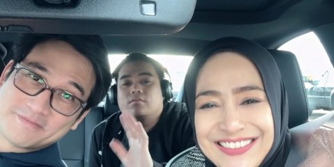7 Potret Cindy Fatikasari dan Tengku Firmansyah Nikmati Musim Dingin di Kanada Bersuhu Minus 20 Derajat, Naik Mobil Serasa Main Bombom Car