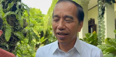 VIDEO: Ekspresi Jokowi Respons Tingkat Kepuasan Prabowo Gibran Lampaui Dirinya: Saya Cek di ...