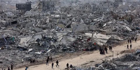 Cerita Pilu Warga Gaza saat Kembali ke Rumah Lihat Puing Reruntuhan Bekas Rumah, 'Semua Kehidupan, Kerja Keras, dan Mimpi Kita Musnah'