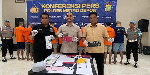 Empat Komplotan Residivis Pencuri Motor Ditangkap di Depok, Modus Nyamar jadi Pemulung hingga Pura-Pura ke Masjid