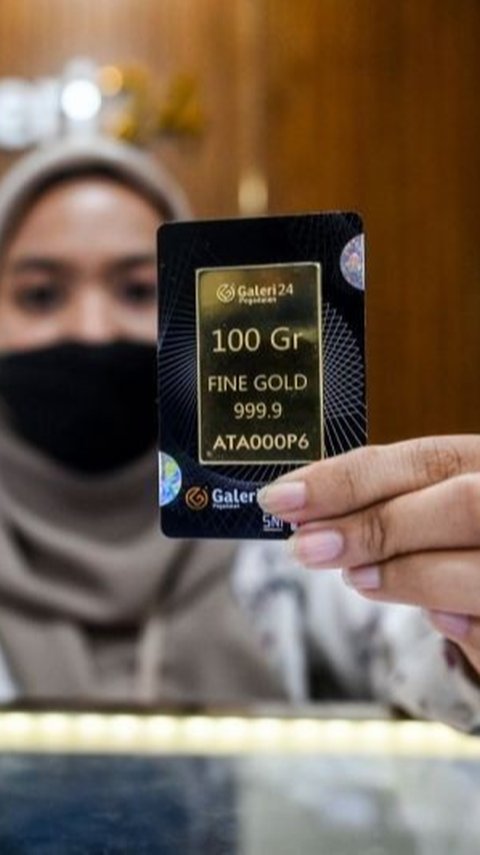 Harga Emas Antam Cetak Rekor Tertinggi Sepanjang Sejarah, Tembus Rp1.620.000 per Gram