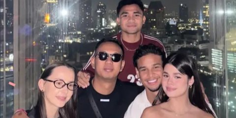 7 Potret Maria Theodore dan Irfan Fandi Pesepakbola Malaysia Rayakan Tahun Baru Bareng, Resmi Pacaran?