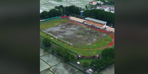 Jadi Sorotan Publik, Begini Penampakan Stadion di Kebumen Mirip Sawah