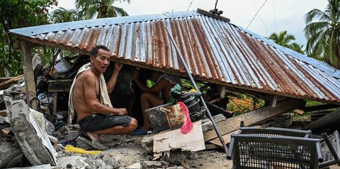 FOTO: Dua Gempa Dahsyat Guncang Filipina Selatan, Delapan Tewas