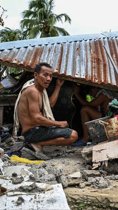 FOTO: Dua Gempa Dahsyat Guncang Filipina Selatan, Delapan Tewas