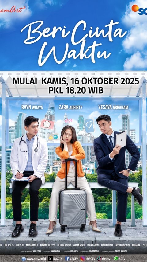 Beri Cinta Waktu Siap Tayang di SCTV Mulai 16 Oktober, Kisah Cinta Rumit yang Bikin Baper