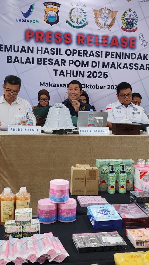 Pernah Dipenjara, Influencer di Sulsel Tetap Jual Kosmetik Ilegal Mengandung Merkuri