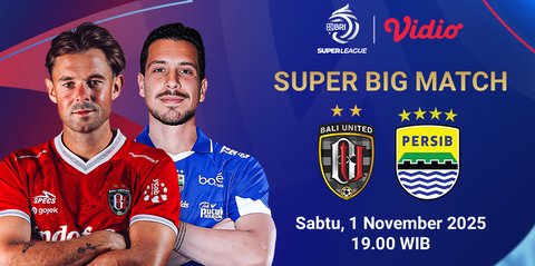 Nonton BRI Super League 2025/26: Bali United vs Persib, Eksklusif di Vidio