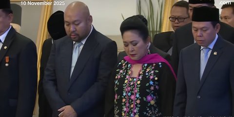 VIDEO: Sikap Didit Dekat Titiek saat Prabowo Sematkan Soeharto Sebagai Pahlawan Nasional