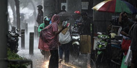 BMKG: Jakarta Diprediksi Diguyur Hujan Seharian di Hari Ini