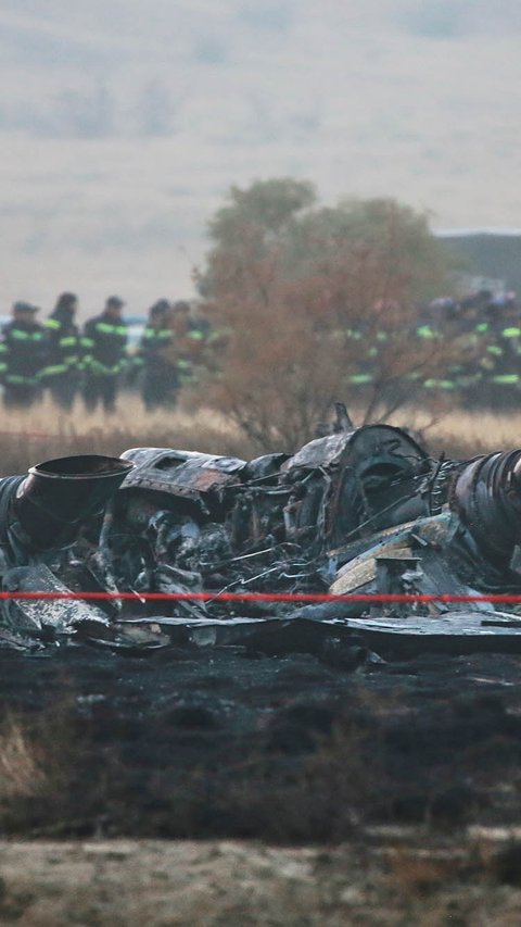 FOTO: Pesawat C-130 Militer Turki Jatuh di Georgia, 20 Personel Tewas
