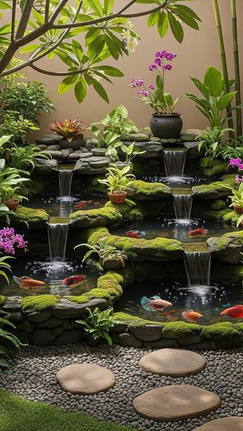 7 Ide Desain Halaman Belakang Rumah Kecil yang Estetik untuk Pelihara Ikan Cupang