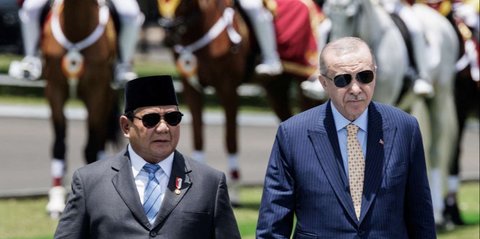 VIDEO: Prabowo Pakai Simbol Sakral 75 Pasukan Berkuda Kawal Presiden Turki Erdogan di Istana Bogor